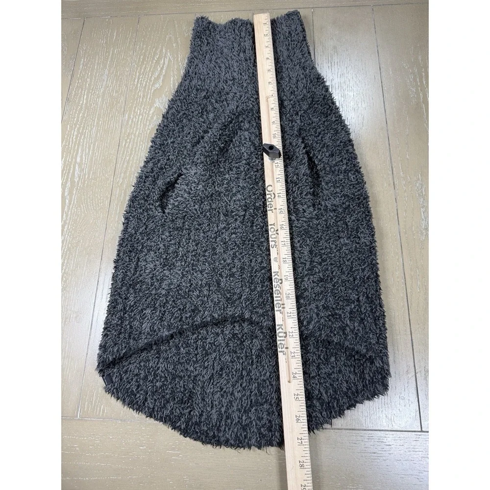 Barefoot dreams‎ pets sweater XL Gray Black Dog Cozy